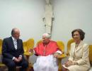 Іспанський Король Хуан Карлос І та Королева Софія у Бенедикта XVI