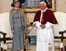 Датська Королева Маргарет у Бенедикта XVI