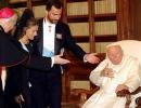 Іспанський Принц Феліпе і Принцеса Летиція у Івана Павла ІІ, 28.06.2004