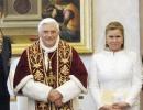 Генрі та Марія Тереза, Великі Герцоги Люксембургу з дочкою у Папи Бенедикта XVI, 8.05.2006