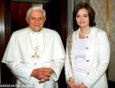 Шері Блер, дружина британського прем'єр-міністра, у Бенедикта XVI